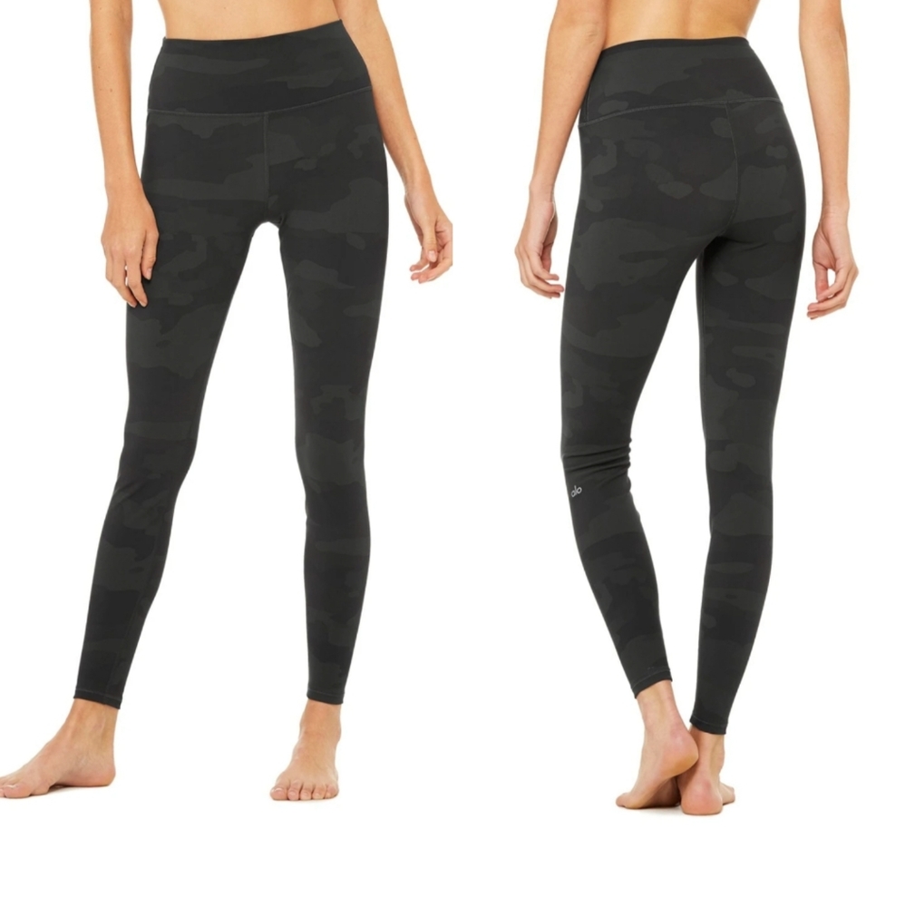 ALO Yoga Vapor High Waist Leggings Black Camo